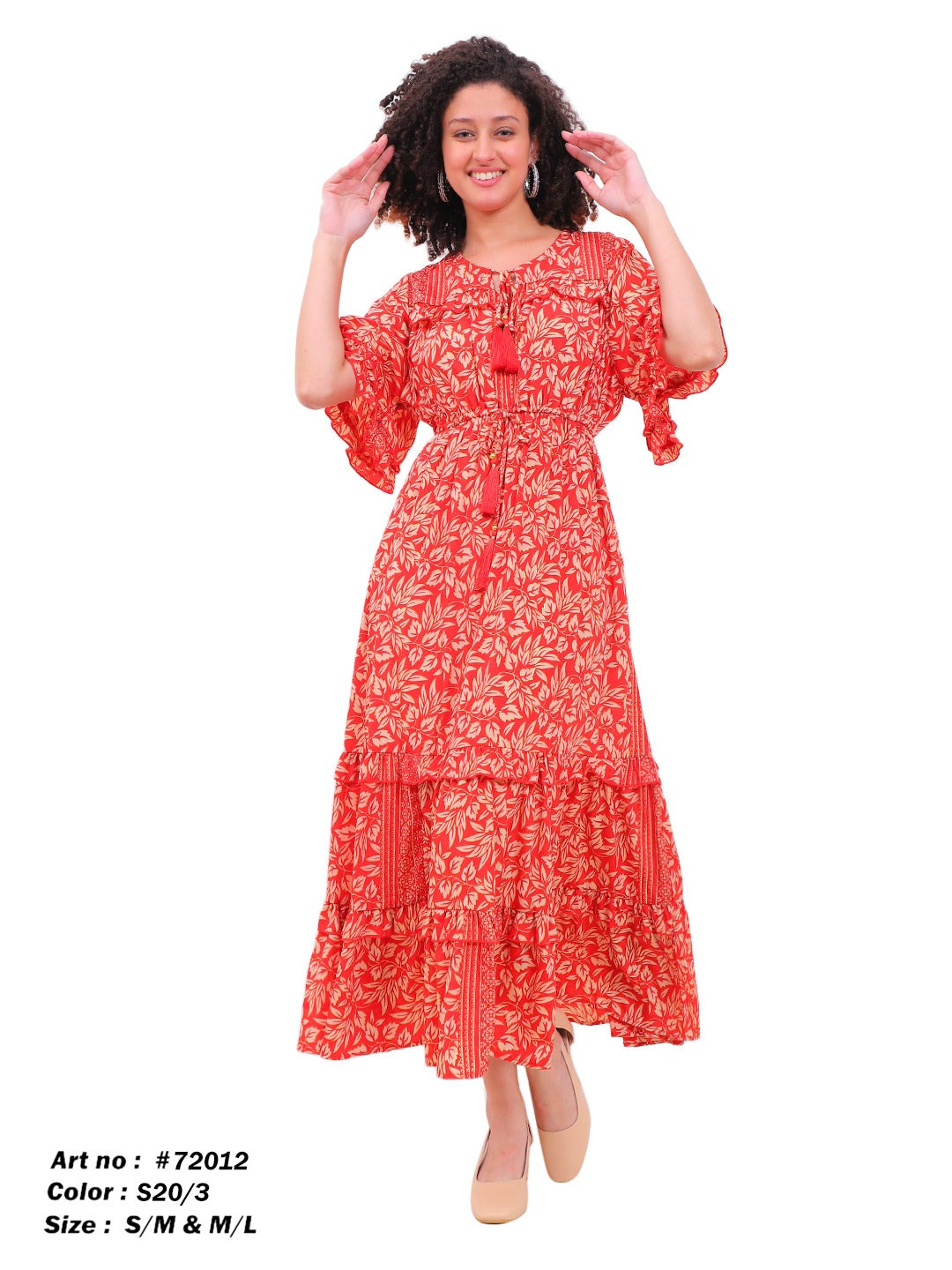 Emerald Paisley Boho Maxi Dress