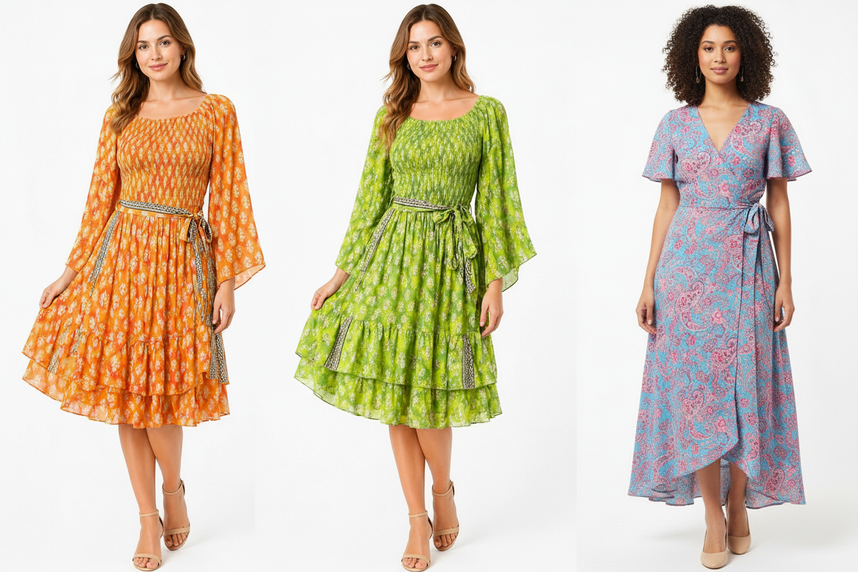 Combined Dresses Lookbook